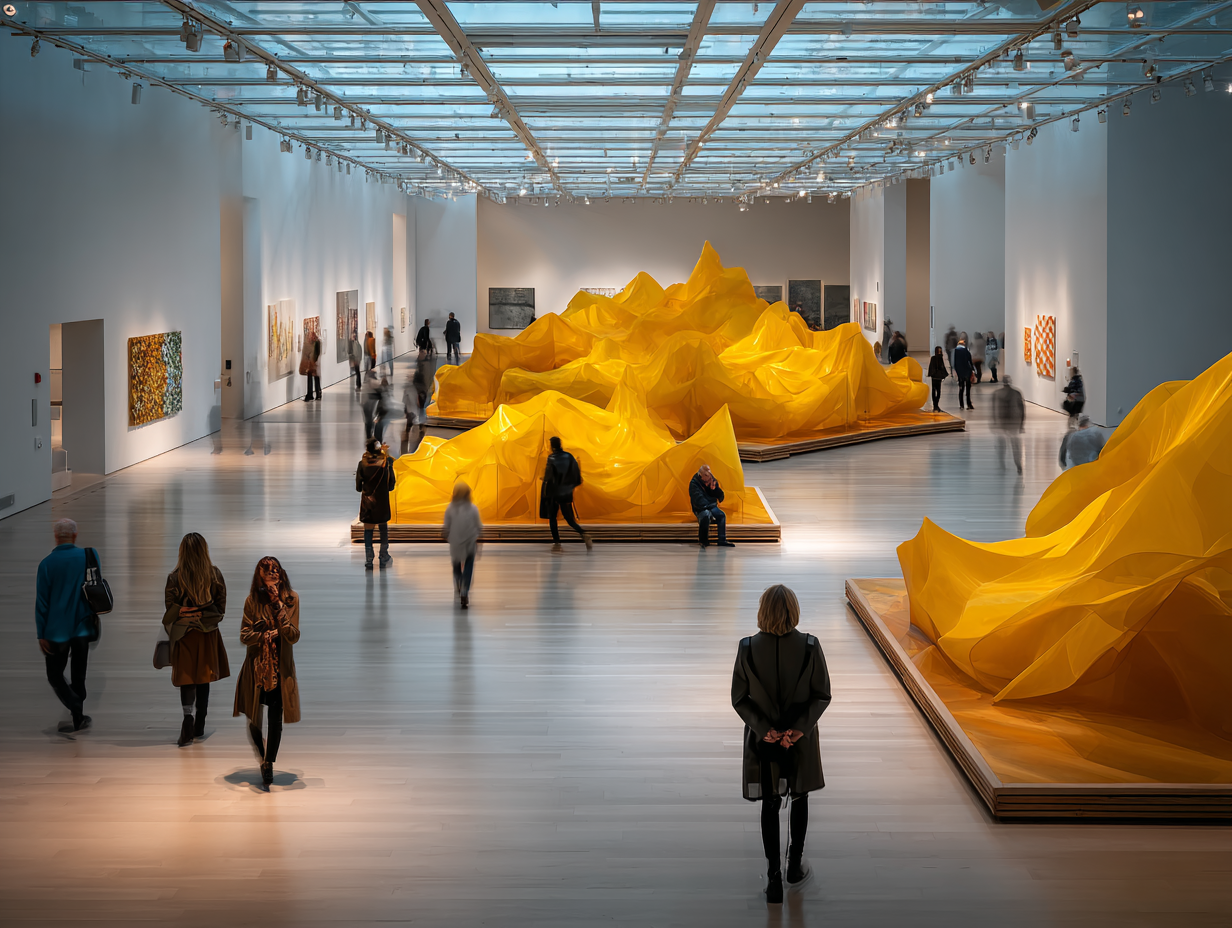 Wystawa instalacji artystycznych Formy Natury w galerii kegofupasafare.com